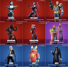 10 fortnite characters who were… inspired by movie characters. Unreleased Fortnite Skins Ggrecon
