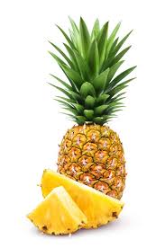 Pineapple Isolated On White Background Frutas Y Verduras Beneficios Frutas Y Verduras Fondos De Frutas