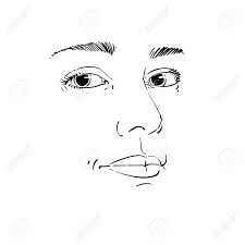 Transformer un visage en portrait typographique. Portrait De L Offre De Reve Encore Femme Noir Et Blanc Dessin Vectoriel Idee Image Expressions Emotionnelles Traits Du Visage Monochrome Illustration Clip Art Libres De Droits Vecteurs Et Illustration Image 53069741