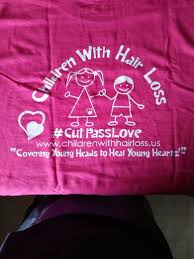 My T Shirt From Children With Hair Loss Hair Loss In Children My T Shirt Hair Loss