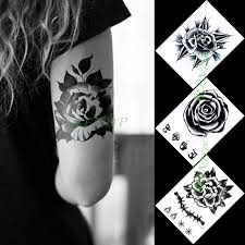 However, fascinated foreigners continued to seek the skills of the japanese tattooist and the traditional body art continued underground. Tahan Air Sementara Tato Stiker Bunga Bunga Grafis Huruf Stiker Di Tangan Flash Tato Tato Palsu Untuk Pria Wanita 3 Pcs Sementara Tato Aliexpress