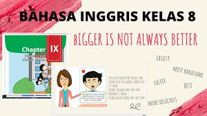 Berikut kami bagikan sedikit contoh rpp 1 lembar bahasa inggris smp kelas 8 yang direvisi tahun 2020 ini. Materi Bahasa Inggris Halaman 125 129 Kelas 8 Bab Ix Bigger Is Not Always Better Youtube