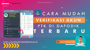 Dapodik 2021 cara download prefil dan registrasi offline. Cara Mudah Verifikasi Akun Ptk Di Dapodik Terbaru Arnaim Com