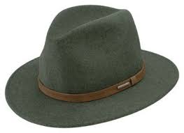 Stetson Explorer Crushable Fedora Hat For Men Loden Fedora Hat Men Hats For Men Hat For Man