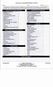 Schedule C Expenses Spreadsheet Car And Truck Worksheet