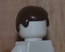 Lego Minifigure Mini Figure Red Brown Hair Smooth Han Solo Male Afflink Red Brown Hair Smooth Hair Solo Male