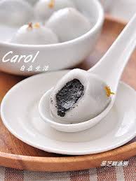 carol 自在生活 黑芝麻湯圓 sweet soup asian desserts food