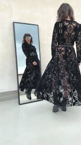 Discover this new kaftan dress 🖤, #newness #softvelvet , 🛍 S-M-L 152€ /  750ron, #fashion #kaftandress #black #newmodel #newrelease #style #ordernow  #romaniandesigner #softvelvet #patternlace
