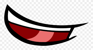 Bfdi mouth is a bit irritable and a slight loner. Image Approves Smile L Mouth Png Battle For Dream Blowing Smile Mouth Png Clipart 407026 Pinclipart
