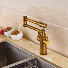 Check spelling or type a new query. Cane Deck Mounted Antique Brass Dual Handle Pot Filler Kitchen Faucet 2021 Edition Funitic