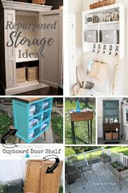 Repurposed Storage Ideas Refresh Restyle Recycled Furniture Furniture Diy Home Diy
