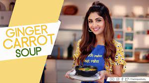 This recipe is one of the favourites of her son viaan. Ginger Carrot Soup Shilpa Shetty Kundra Healthy Recipes The Art Of Loving Food Youtube Carrot Soup Healthy Recipes Love Food