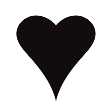 Flat Black Heart Icon Isolated On White Background Vector Illustration Heart Icons Black Heart Heart Illustration