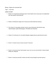 Tajuk 1 pakaian tradisional dan perhiasan dirifull description. Ting 5 Tajuk 1 Seni Bina Worksheet