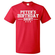 ShirtScope Birthday Gift for Peter Shirt M
