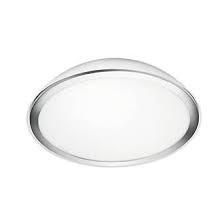 Philips Cool Led Bathroom Ceiling Light White Chrome 800lm 26w Led Bathroom Lights Screwfix Com Bathroom Ceiling Light Bathroom Ceiling Ceiling Lights