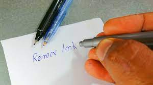 See full list on wikihow.com How To Remove Black Blue Ball Point Pencil Pointer Ink From Paper Youtube