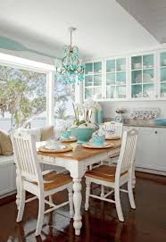 White Dining Room Coastal Dining Room Coastal Living Rooms Beach House Decor