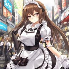 メイド服を着ていても分かる巨乳 | HEXA NFTマーケット