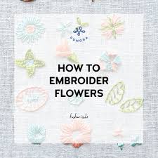 So i love to take pictures of flowers and nature as so you're just gonna do simple running stitch around the border of the fabric all the way around. How To Embroider Flowers 16 Floral Stitches For Your Projects Pumora All About Hand Embroidery