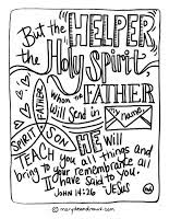 Coloringanddrawings.com provides you with the opportunity to color or print your john deere tractor for adults drawing online for free. The Helper John 14 26 Bible Coloring Page English And Spanish