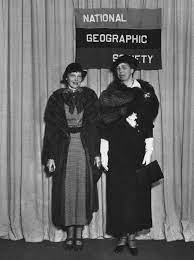 Amelia Earhart And First Lady Eleanor Roosevelt Visit National Geographic S Offices In Washington Dc 1935 Womensh Amelia Earhart First Lady Women In History