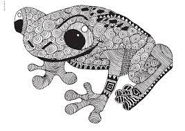 amphibien 19adult coloring book pagesmore pins like this at fosterginger pinterest dessin grenouille coloriage art elephant licorne gratuit