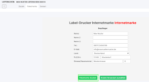 Frankierung kaufen paketmarke online oder in der post & dhl app erwerben und bis zu 1,50 eur gegenüber dem wir drucken ihr retourenlabel und. Versandarten Internetmarke Und Alle Funktionen Xentral Erp Software Gmbh