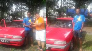 Image via kuan chee heng/facebook. Niat Untuk Membantu Lelaki Ini Jual Kereta Dengan Harga 10 Sen