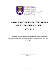 1 penghargaan dengan nama allah yang maha pemurah lagi maha penyayang. Contoh Assignment Ctu Contoh Its