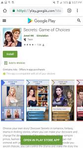 Everyone loves the chrome dinosaur game—not the reason it appears, which happens when something goes haywire with your network connection and the web browser can't load the site you were trying to reach—but it is a little fun and it helps p. Need A Mod Apk For Secrets Game Of Choices 1 0 9 Help Request