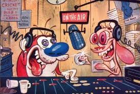 Ren And Stimpy Djs 90s Cartoons 80s Cartoons Cartoon