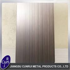 Hl Hairline And No 4 Finish Stainless Steel Sheet Jiangsu