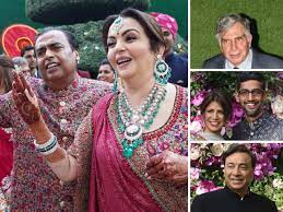 Mukesh ambani's son akash ambani & shloka's wedding was attended by many renowned foreign dignitaries including former. The Star Guest Akash Shloka Wedding Nita Mukesh Ambani Shake A Leg At Baraat Ratan Tata Sundar Pichai Ln Mittal Among Star Guests The Economic Times