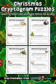 Check spelling or type a new query. Christmas Cryptogram Puzzles Woo Jr Kids Activities