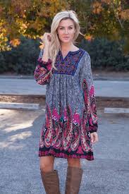 Boho Dress Bohemian Dress Tunic Dress A Vibrant Pattern Tunic Dress To Brighten Up Your Style While A Breathable Boho Tunic Dress Boho Dress Paisley Dress