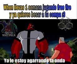 Here the user, along with other real gamers, will land on a desert island from the sky on parachutes and try to stay alive. Dopl3r Com Memes When Llevas Semana Ugando Free Fire Secta Fika Ya Le Estoy Agarrandolaonda