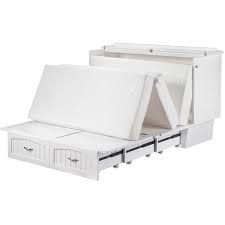 Skip The Guest Room Buy A Murphy Bed A Comfortable Queen Size Bed Tucked Away In An Elegant Space Saving Murphy Bed Ikea Katlanir Yataklar Mobilya Fikirleri