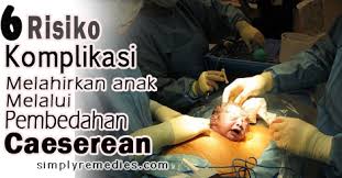 Kadar ibu bersalin secara pembedahan di seluruh negara adalah pada tahap 30 peratus di setiap hospital. 6 Kemungkinan Komplikasi Melahirkan Anak Melalui Pembedahan Caeserean Steadfast