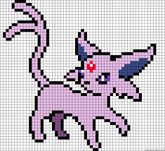 A42464 Pokemon Cross Stitch Pixel Art Pokemon Pixel Art Grid
