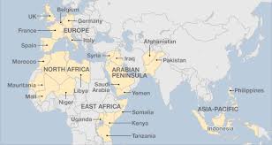 This has put nigeria on the map in a way jonathan would have done best to avoid. Bbc News Al Qaeda Around The World