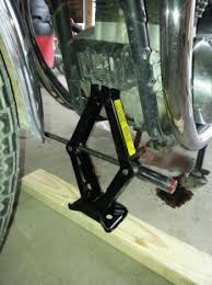 Decided it was time to make a new lift, if you would like to following several requests, i made this another video of my motorcycle lift table homemade with all diy motorcycle, scooter, lift. Motorcycle Front Lift Homemade Motorcycle Front Lift Setup Consisting Of A Scissors Jack Arranged Homemade Motorcycle Homemade Tools Metal Fabrication Tools