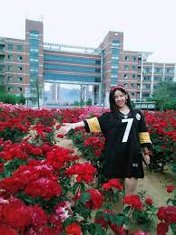 山东科技大学 花开不败 fashion high neck dress dresses