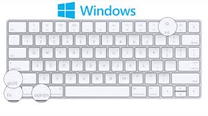 For example, a software manual may tell you to hold down the command key ( ⌘ ), which appears to be missing from your windows keyboard. Boot Camp Taking Screenshots In Windows With Apple Keyboard