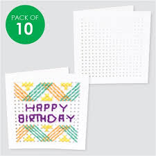 Basic card making supplies you need to have to start making your own christian greeting cards. Embroidery Greeting Cards Pack Of 10 Cleverpatch Cleverpatch Art Craft Supplies