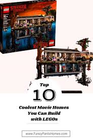 The Coolest Movie Homes You Can Build Yourself With Legos The Cooler Movie Legos Cool Stuff