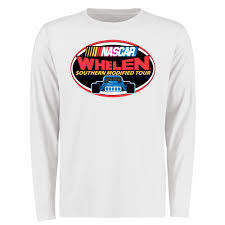 The nascar whelen modified tour first came to oswego in 1988, running a total of eight events between '88 and 1989. Nascar Whelen Southern Modified Tour Logo Long Sleeve T Shirt White