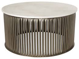 Focus on filling your space with contemporary pieces that reimagine traditional ideals, like the accent table. 36 Round Coffee Table Metal Base Antique Silver Finish White Stone Top Rustic Contemporary Coffee Tables By Noble Origins Llc Houzz
