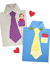 Ties are the typical father's day present. Father S Day Shirt And Tie Card Our Kid Things