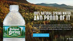 This was a newspaper ad which shows how poland spring is trying to be more. Us Klage Nestle Hat Arger Wegen Seines Quellwassers Poland Spring